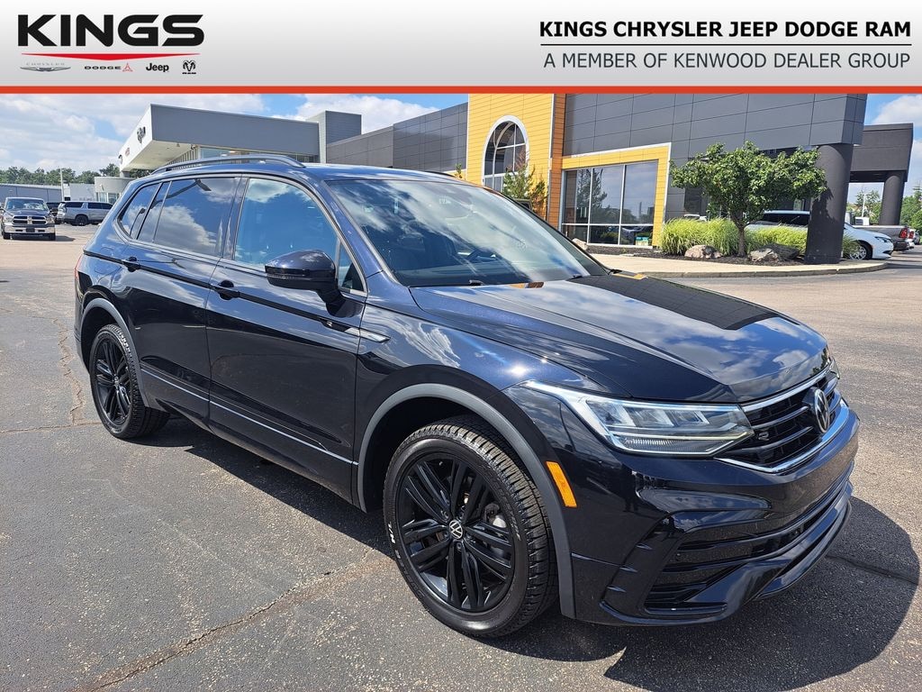 Used 2022 Volkswagen Tiguan 2.0T SE R-Line Black SUV