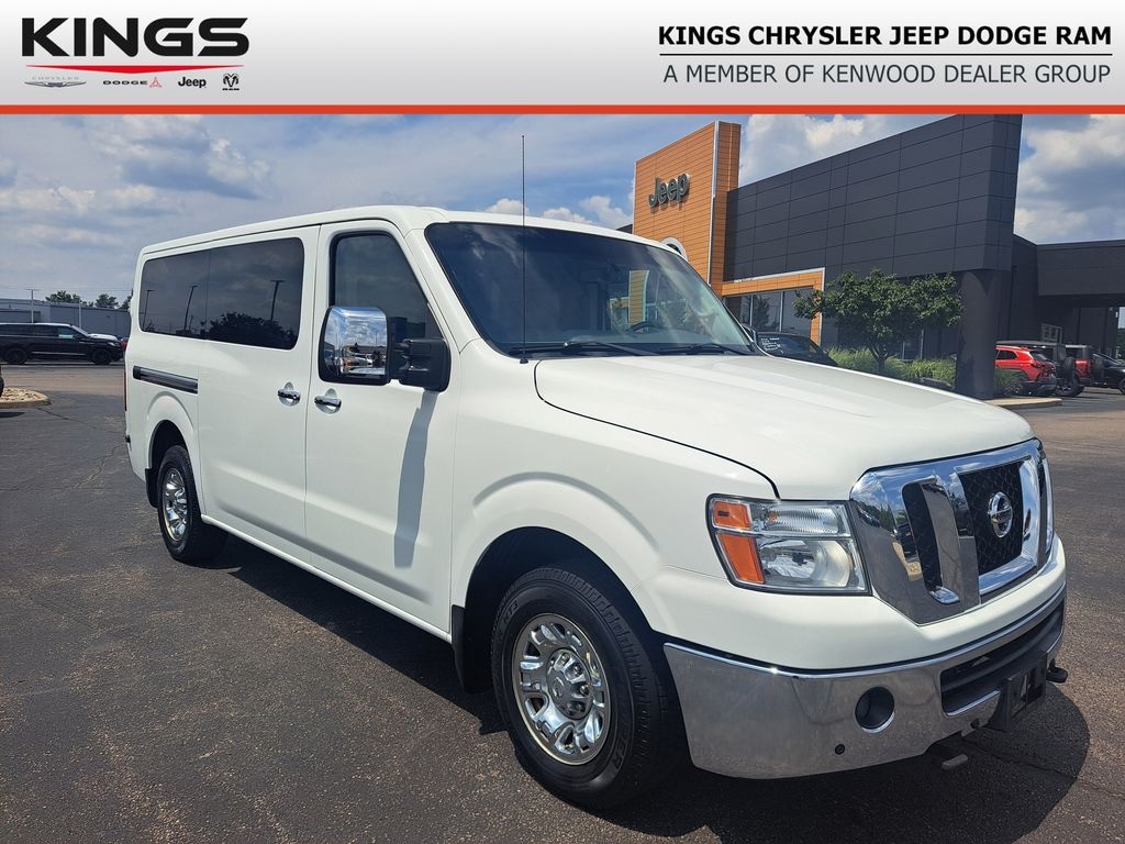 Used 2017 Nissan NV Passenger NV3500 HD SL V8 Van Passenger Van