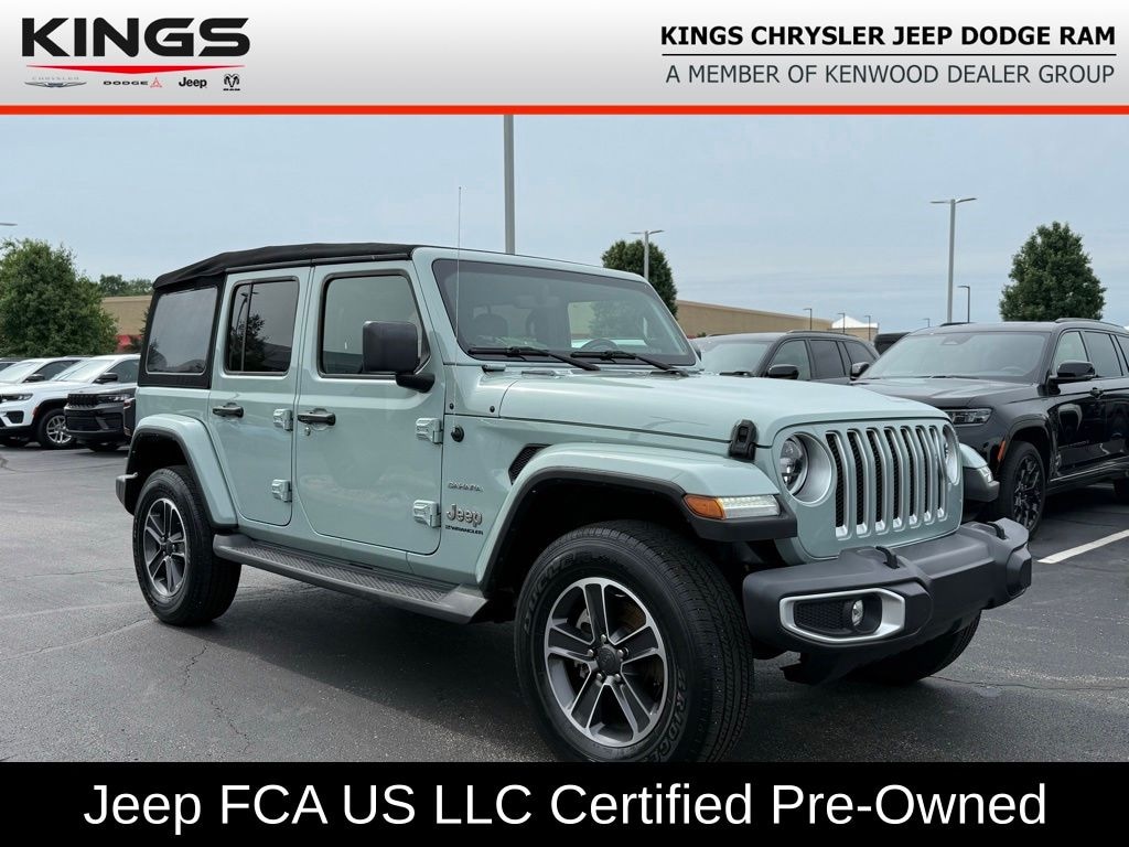 Certified 2023 Jeep Wrangler 4-DOOR SAHARA 4X4 SUV