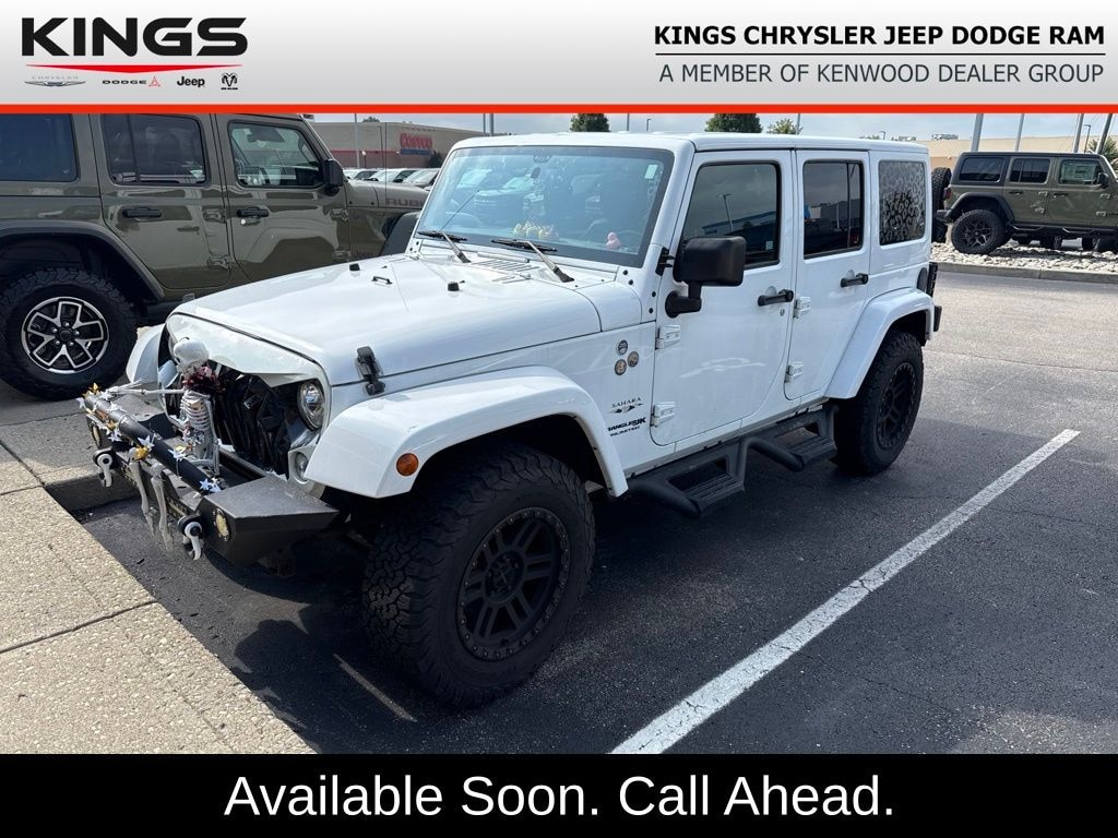 Used 2018 Jeep Wrangler JK Unlimited Sahara 4x4 SUV