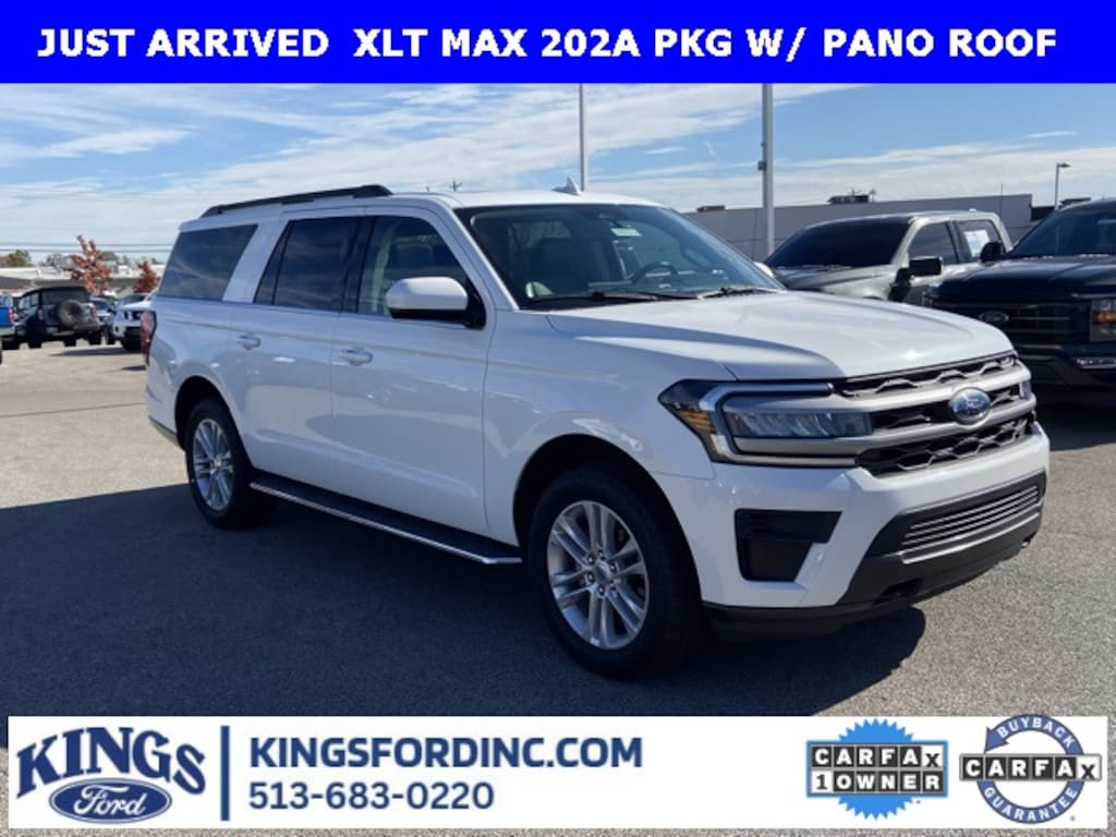 Certified 2022 Ford Expedition Max XLT SUV