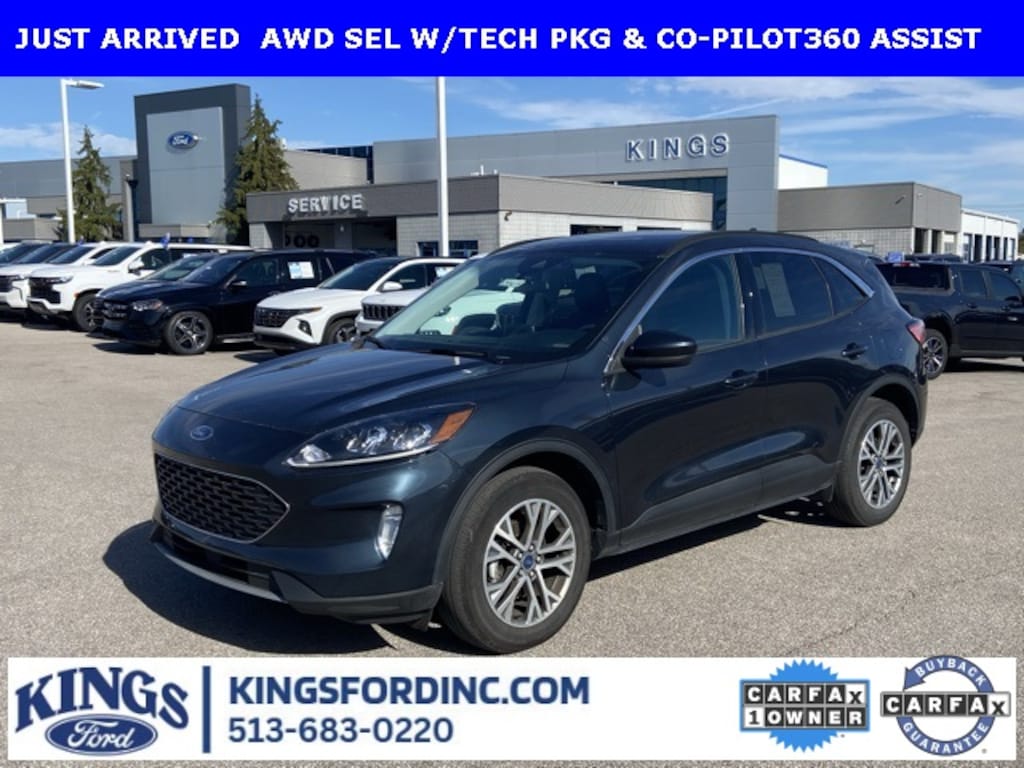 Certified 2022 Ford Escape SEL SUV