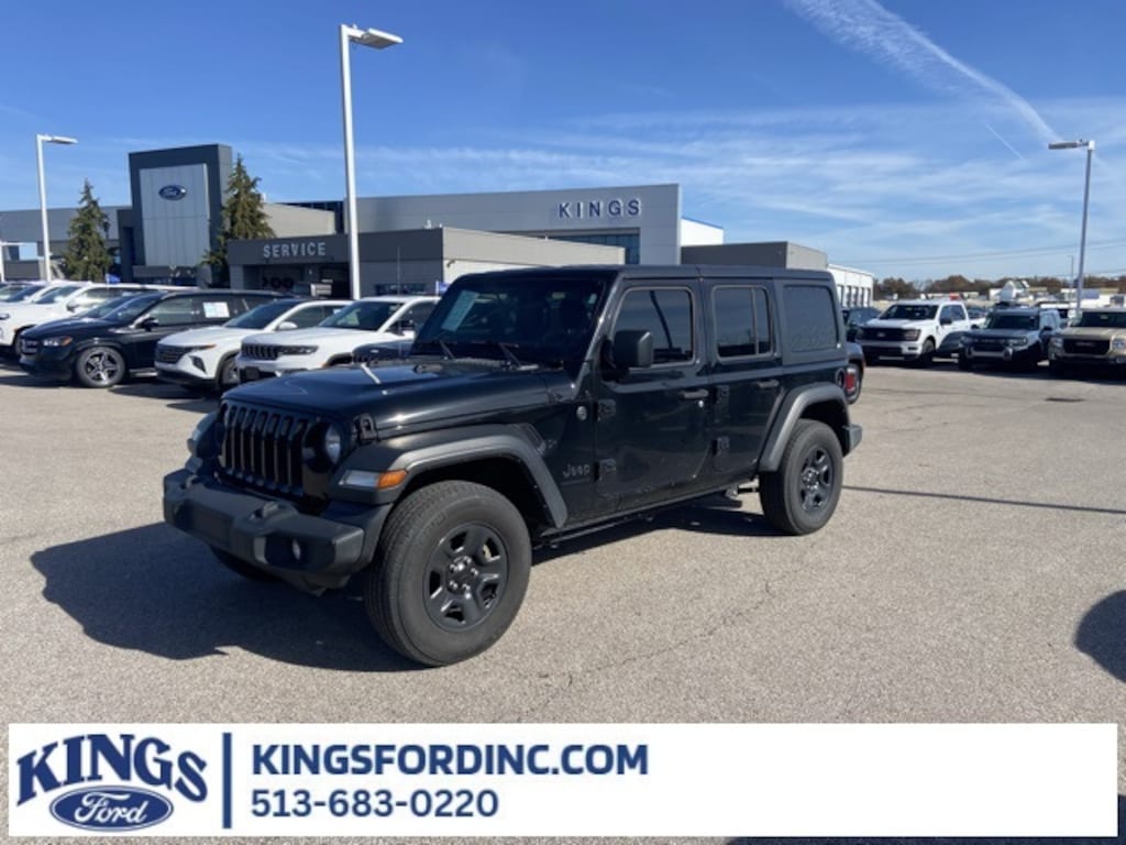 Certified 2023 Jeep Wrangler 4-DOOR SPORT 4X4 SUV