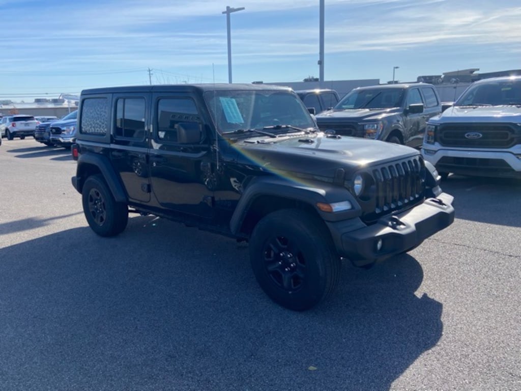 Certified 2023 Jeep Wrangler 4-DOOR SPORT 4X4 SUV