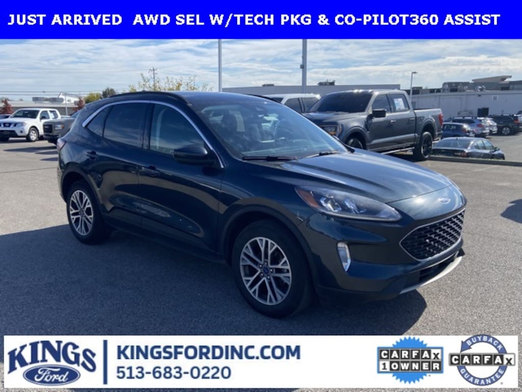 Certified 2022 Ford Escape SEL SUV