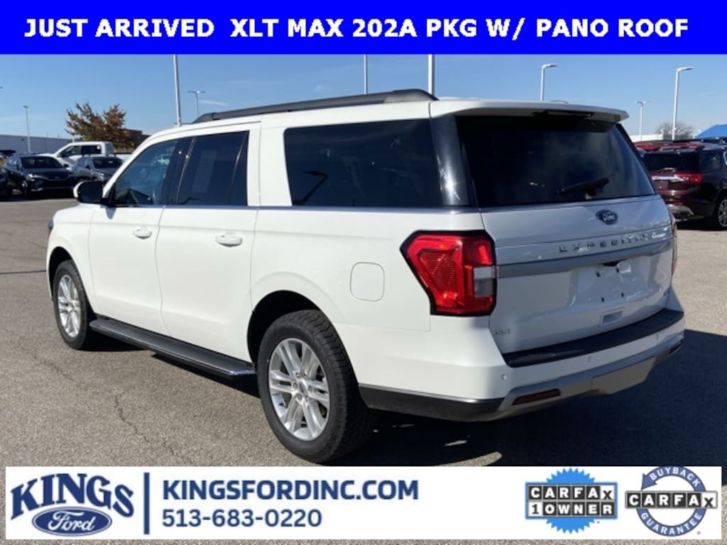 Certified 2022 Ford Expedition Max XLT SUV