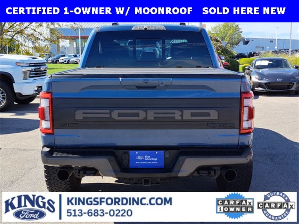Certified 2023 Ford F-150 Raptor Truck SuperCrew Cab