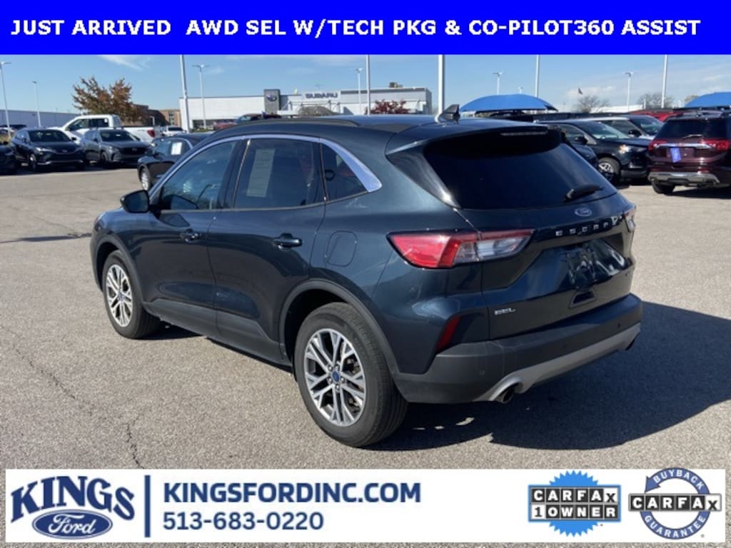 Certified 2022 Ford Escape SEL SUV