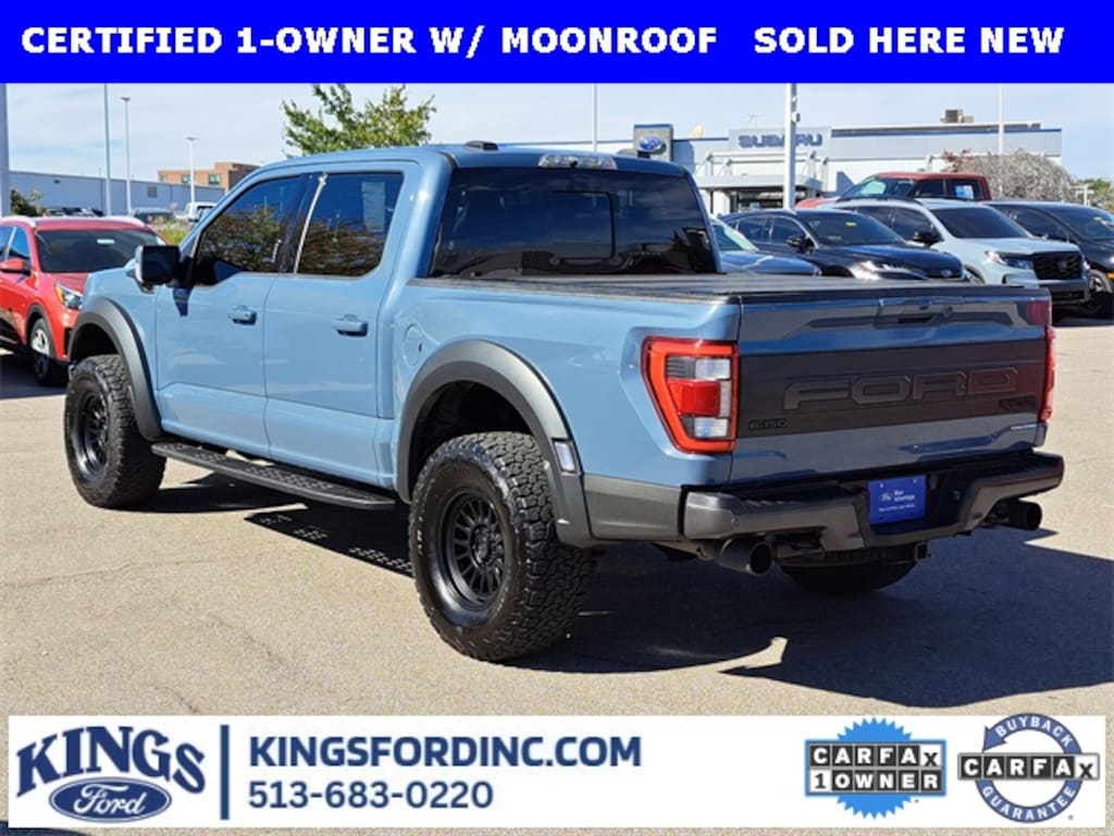 Certified 2023 Ford F-150 Raptor Truck SuperCrew Cab