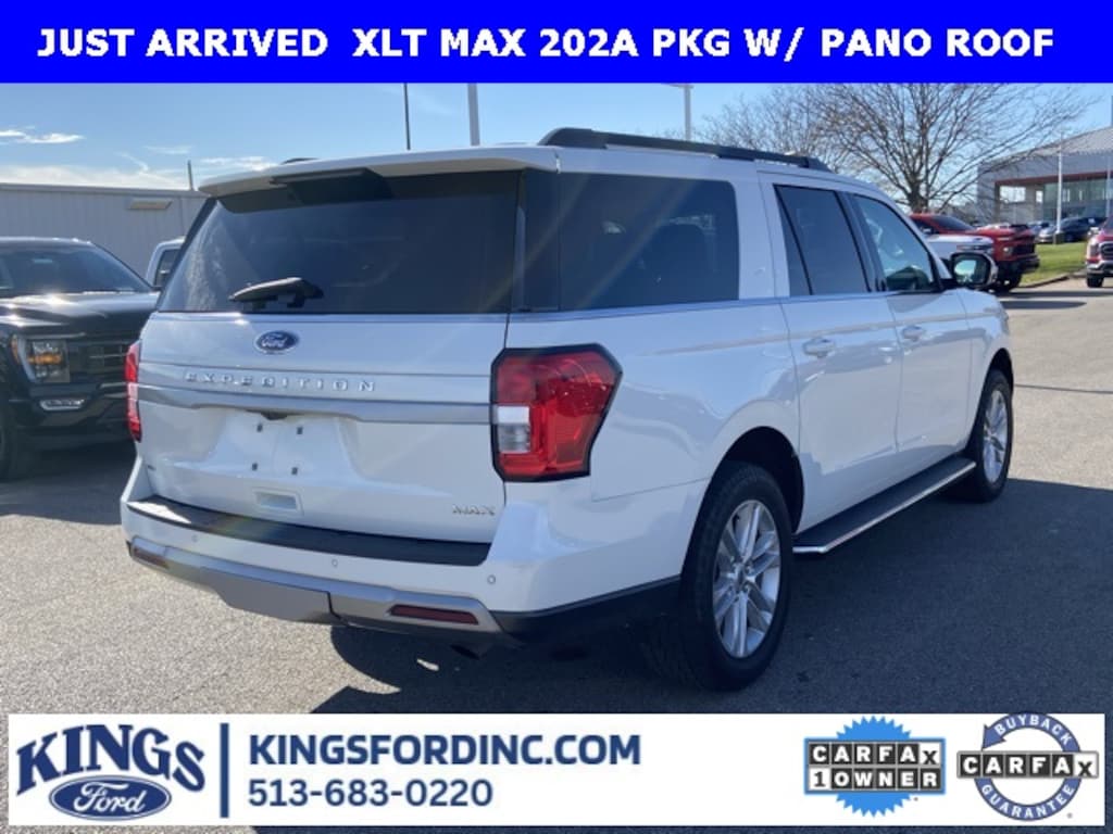 Certified 2022 Ford Expedition Max XLT SUV