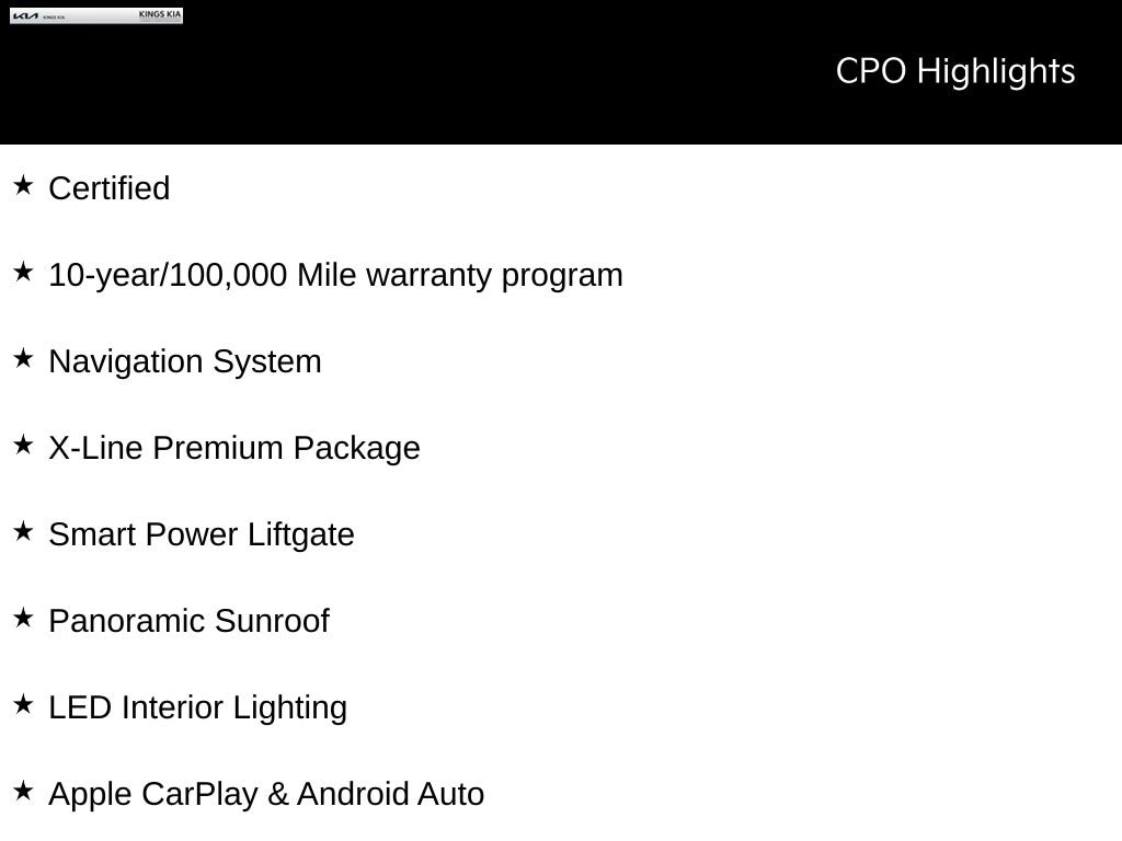 Certified 2024 Kia Sportage X-Line SUV