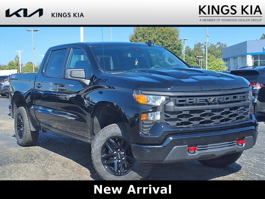 Used 2024 Chevrolet Silverado 1500 Custom Trail Boss Truck Crew Cab