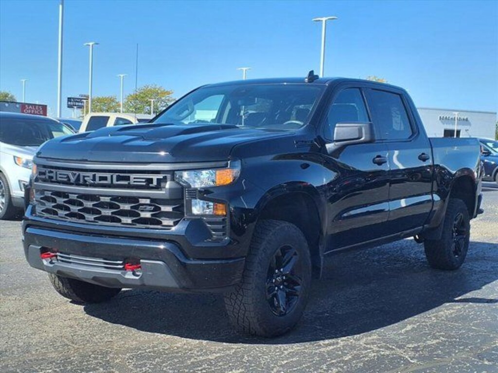 Used 2024 Chevrolet Silverado 1500 Custom Trail Boss Truck Crew Cab