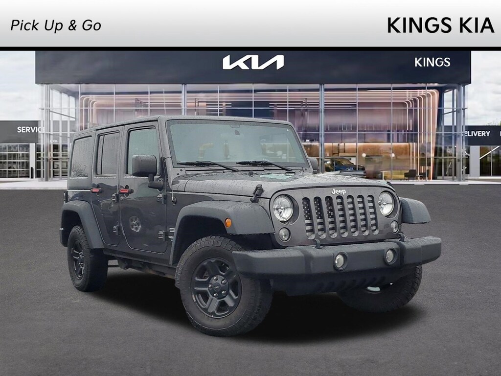 Used 2017 Jeep Wrangler Unlimited Sport SUV for Sale Kings Automall Vehicle is Located in
