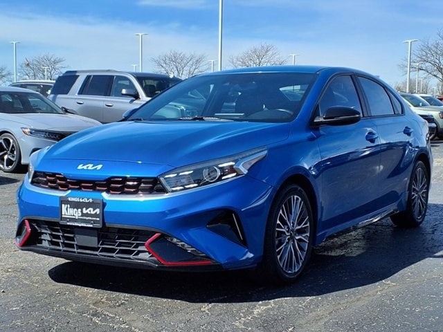 Certified 2022 Kia FORTE GT-Line with VIN 3KPF54AD9NE504341 for sale in Cincinnati, OH