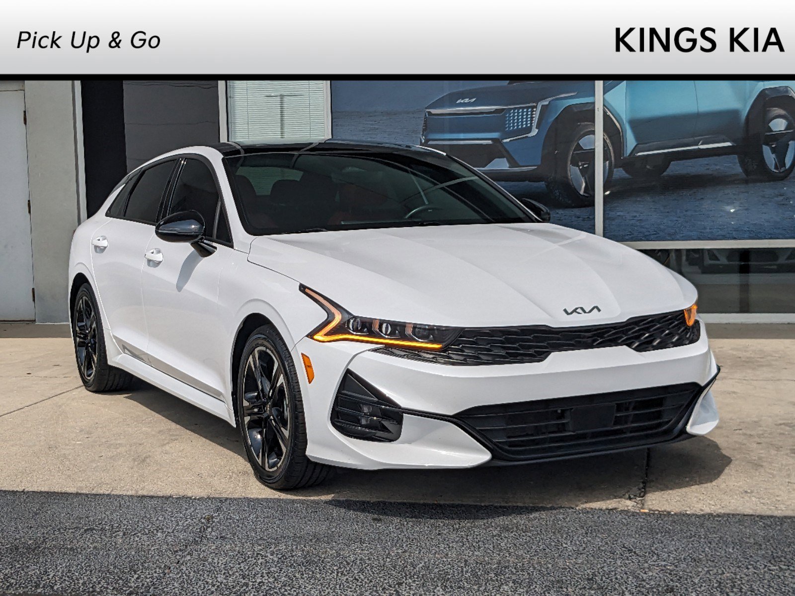 Kia Optima 2022 White Interior
