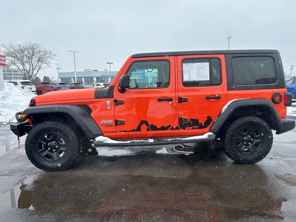 Used 2018 Jeep Wrangler Unlimited Sport SUV