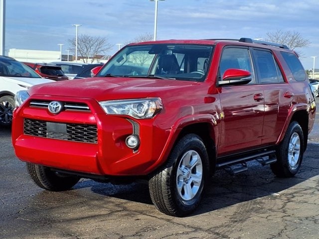 Used 2021 Toyota 4Runner SR5 Premium with VIN JTENU5JR5M5937659 for sale in Cincinnati, OH