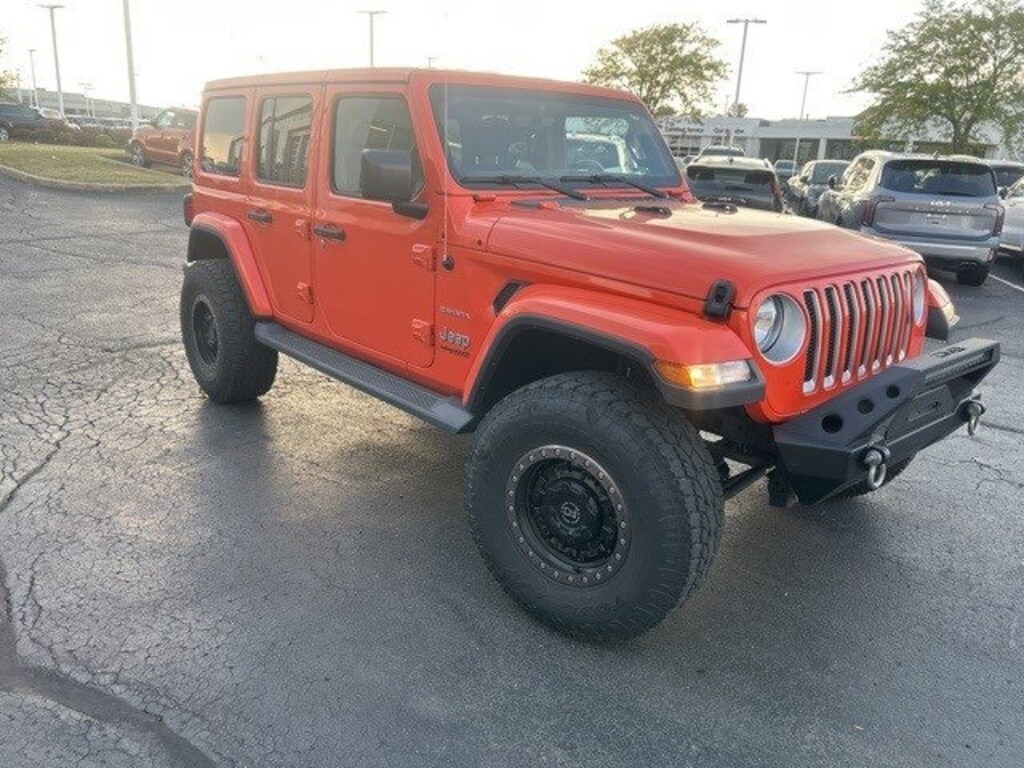 Used 2020 Jeep Wrangler Unlimited Sahara SUV for Sale Kings Automall Vehicle is Located in