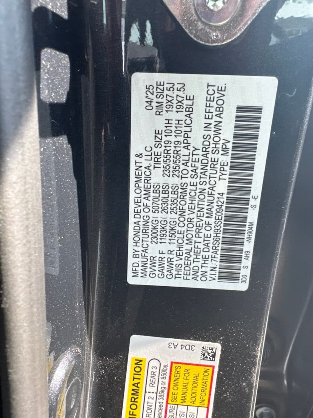 Used 2025 Honda CR-V Hybrid Sport Touring SUV