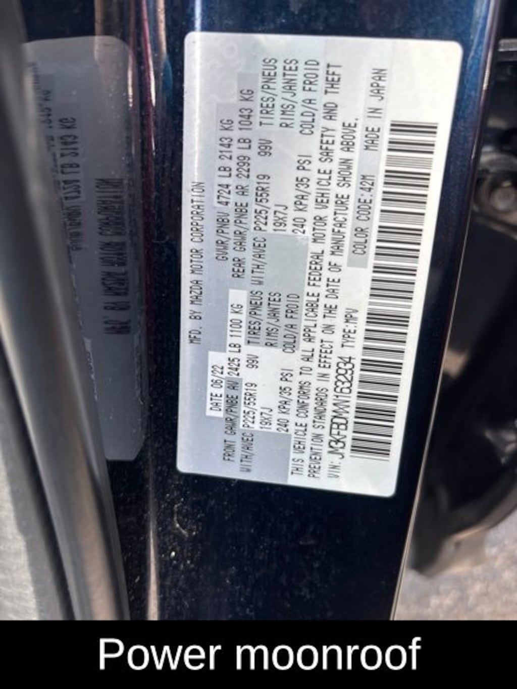 Certified 2022 Mazda CX-5 2.5 S Premium Package SUV