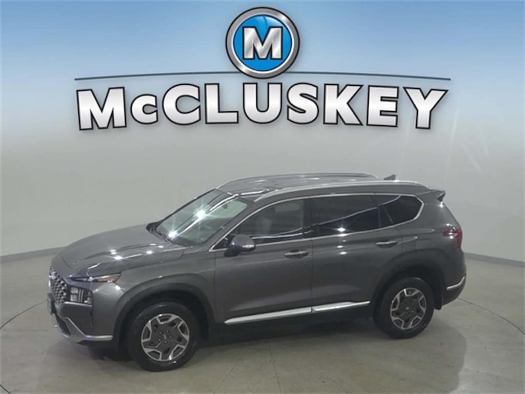 Used 2022 Hyundai Santa Fe Hybrid Blue SUV