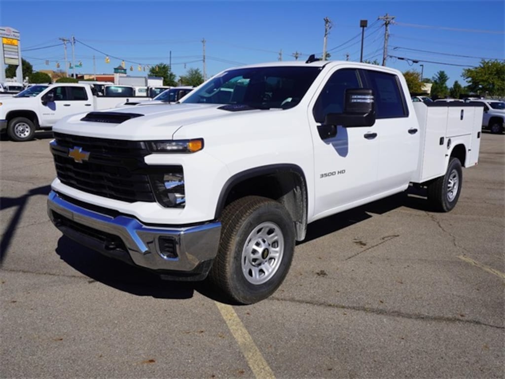 New 2025 Chevrolet Silverado 3500 HD Work Truck Truck Crew Cab