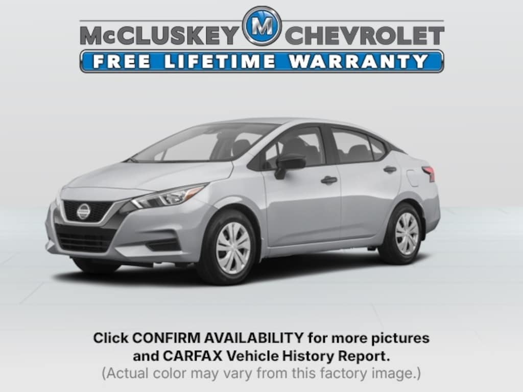 Used 2020 Nissan Versa 1.6 S Sedan