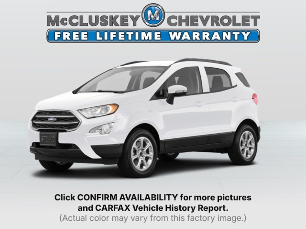 Used 2018 Ford EcoSport SE SUV