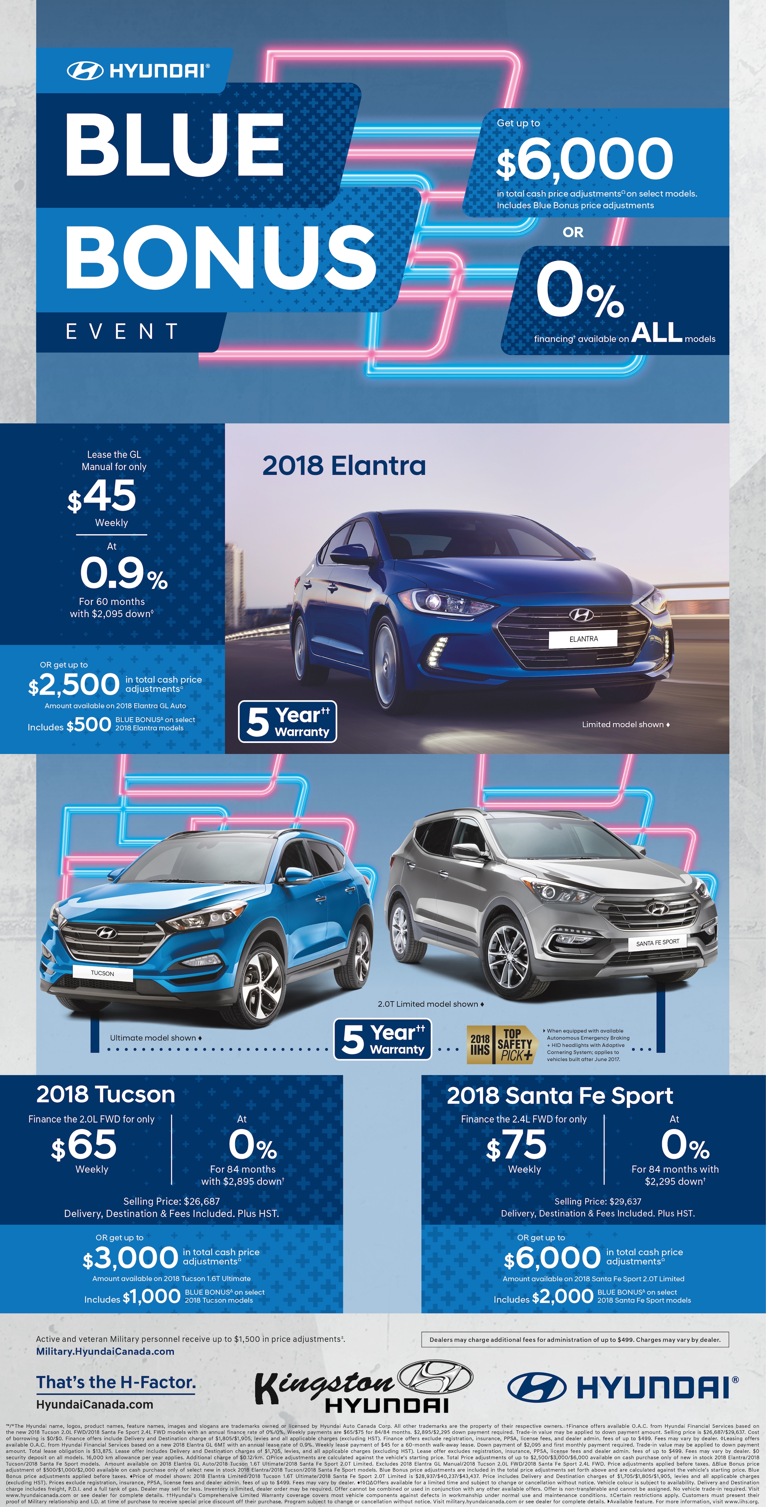 KINGSTON HYUNDAI New Hyundai dealership in Kingston, ON K7M 7C9