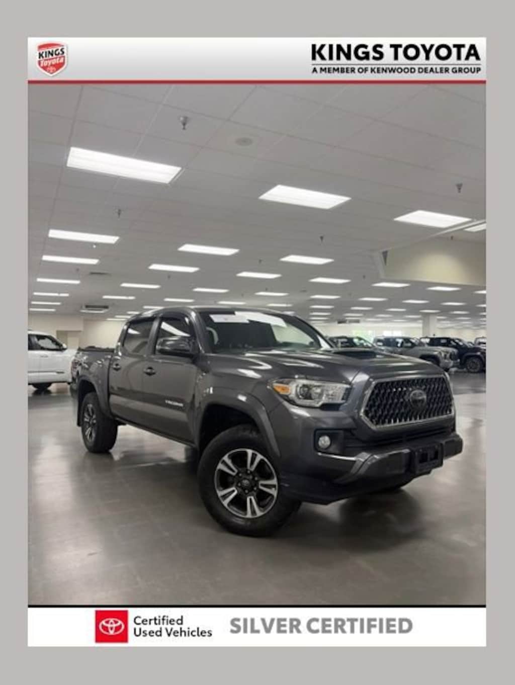 Certified 2018 Toyota Tacoma TRD Sport Truck Double Cab