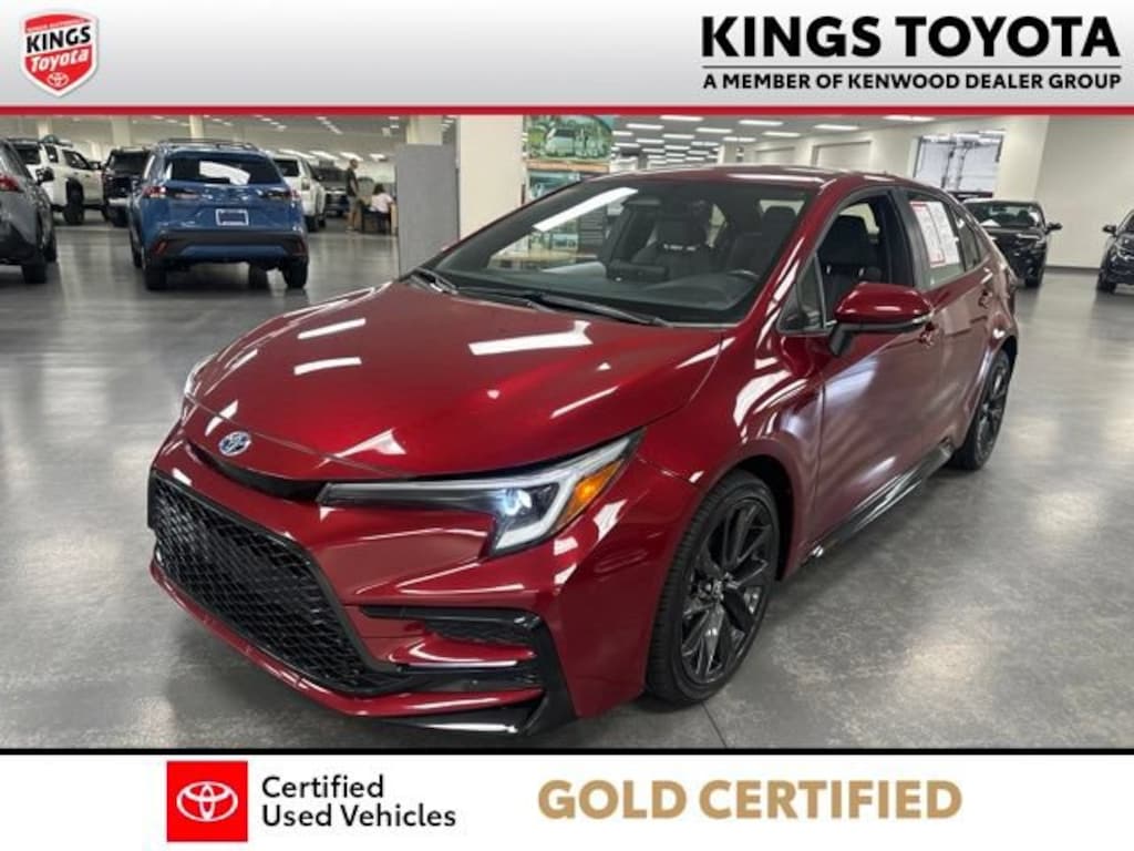 Certified 2024 Toyota Corolla Hybrid SE Sedan