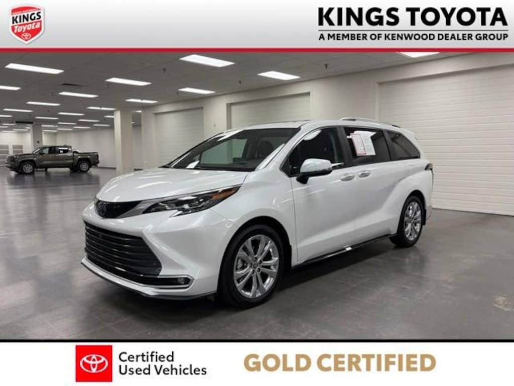Certified 2024 Toyota Sienna Platinum Van Passenger Van