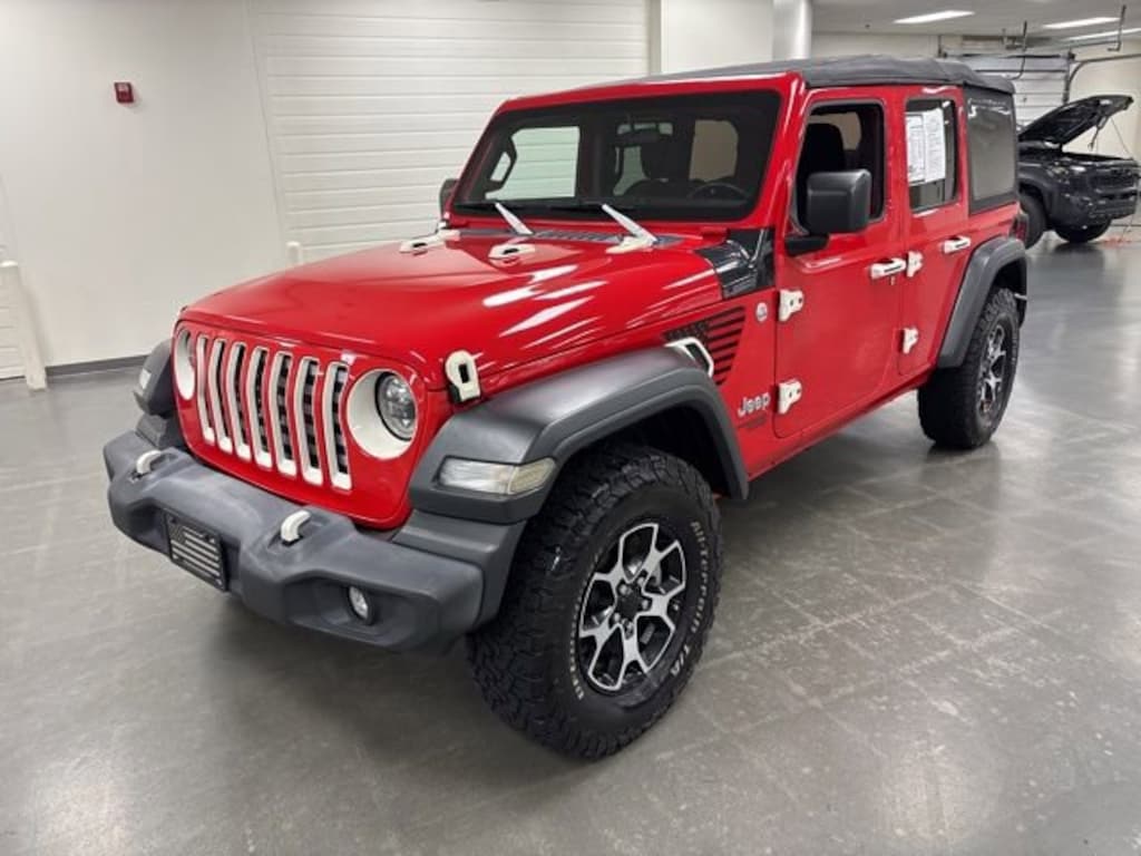 Used 2018 Jeep Wrangler Sport S SUV
