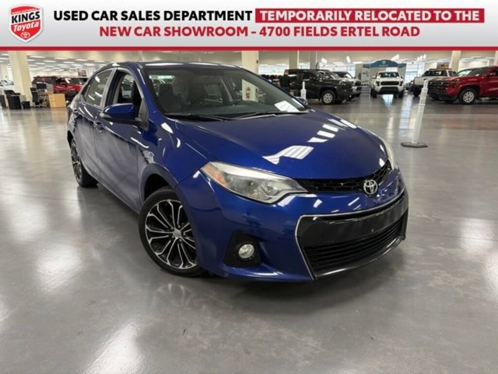 Used 2014 Toyota Corolla S Plus Sedan