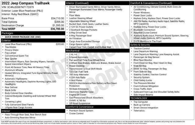 2022 Jeep Compass Trailhawk - Photo 26