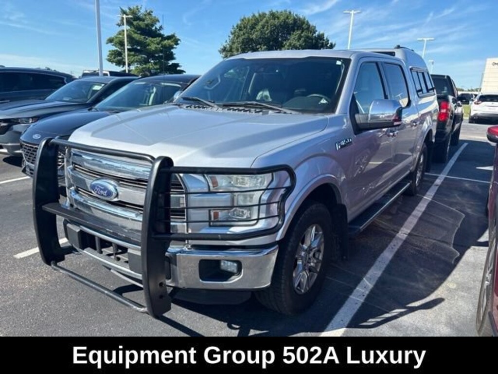 Used 2016 Ford F-150 Lariat Truck SuperCrew Cab