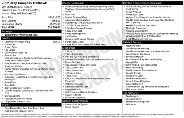 2022 Jeep Compass Trailhawk - Photo 26