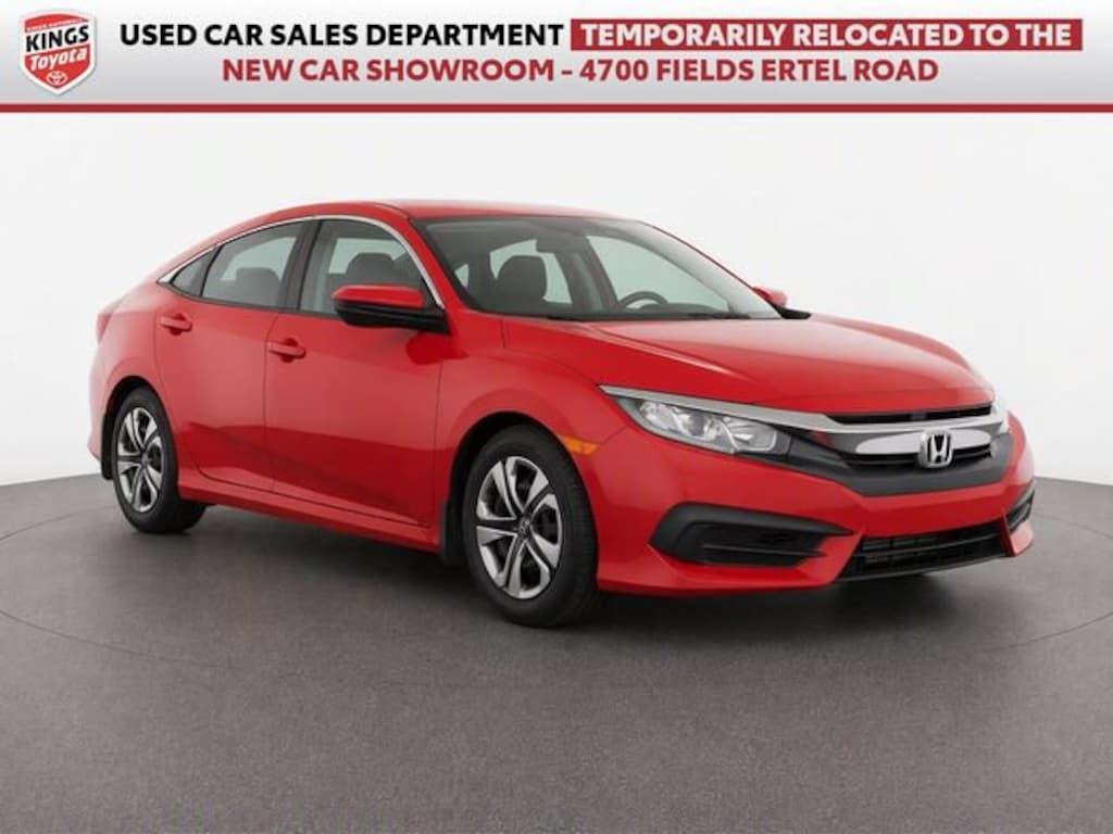 Used 2017 Honda Civic LX Sedan