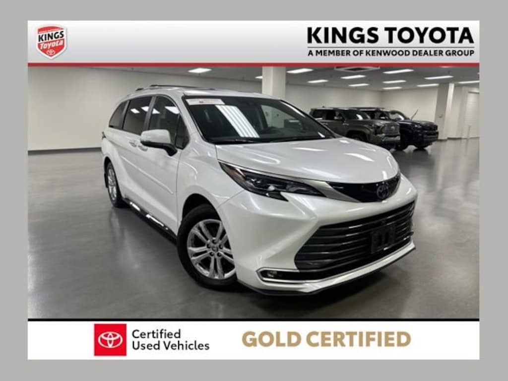Certified 2024 Toyota Sienna Platinum Van Passenger Van