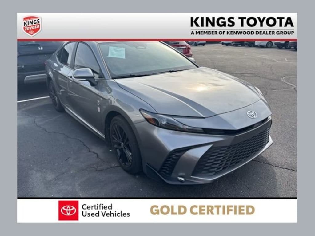 Certified 2025 Toyota Camry XSE Sedan