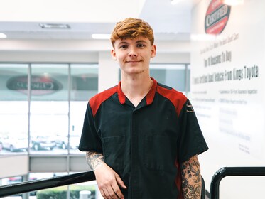 Staff member Ezra Burlile from ID_32b69f