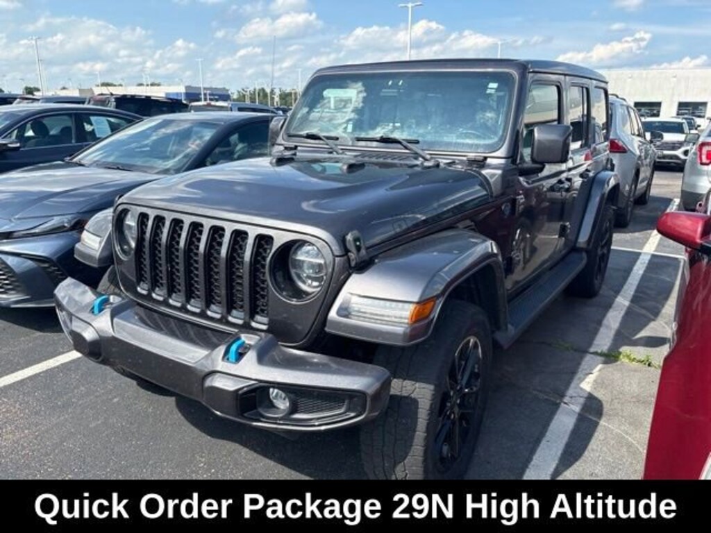 Used 2021 Jeep Wrangler 4xe Unlimited Sahara High Altitude SUV