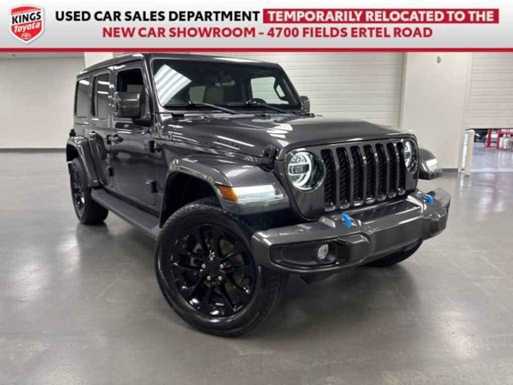 Used 2021 Jeep Wrangler 4xe Unlimited Sahara High Altitude 4xe SUV