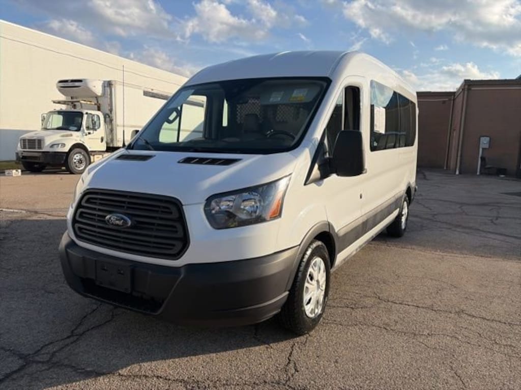 Used 2019 Ford Transit-350 XL Wagon Medium Roof Passenger Van