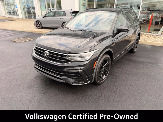 Certified 2024 Volkswagen Tiguan 2.0T SE R-Line Black SUV