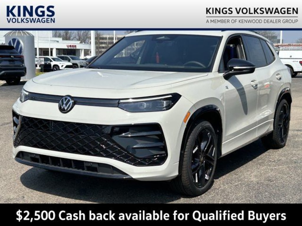New 2026 Volkswagen Tiguan 2.0T SE R-Line Black SUV