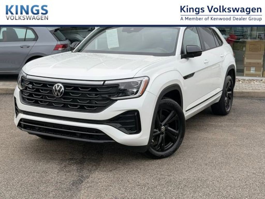 Certified 2025 Volkswagen Atlas Cross Sport 2.0T SEL R-Line Black SUV