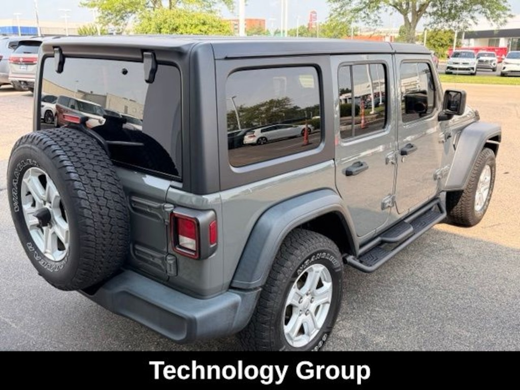 Used 2021 Jeep Wrangler Unlimited Sport S SUV