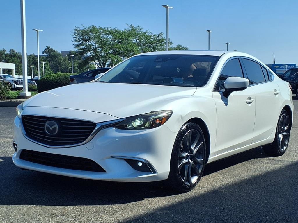 Used 2017 Mazda Mazda6 i Grand Touring with VIN JM1GL1W58H1126093 for sale in Fairfield, OH